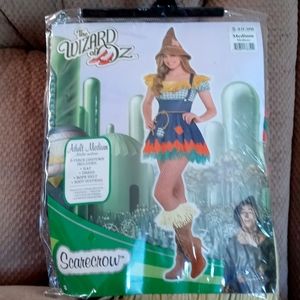Women's Halloween Costume * 5pc * Wizard of OZ * Scarecrow * Size M (6-8) * NEW